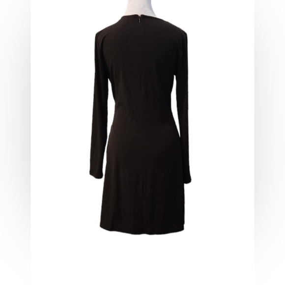 Michael Kors Black Dress with Wrap Front - Picture 6 of 6